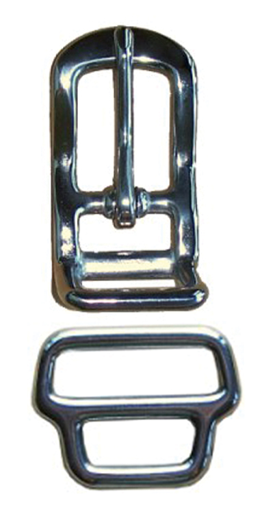 Quick Release Buckle 3/4 Stainless Steel - per pc.- Yonies Harness Shop LLC
